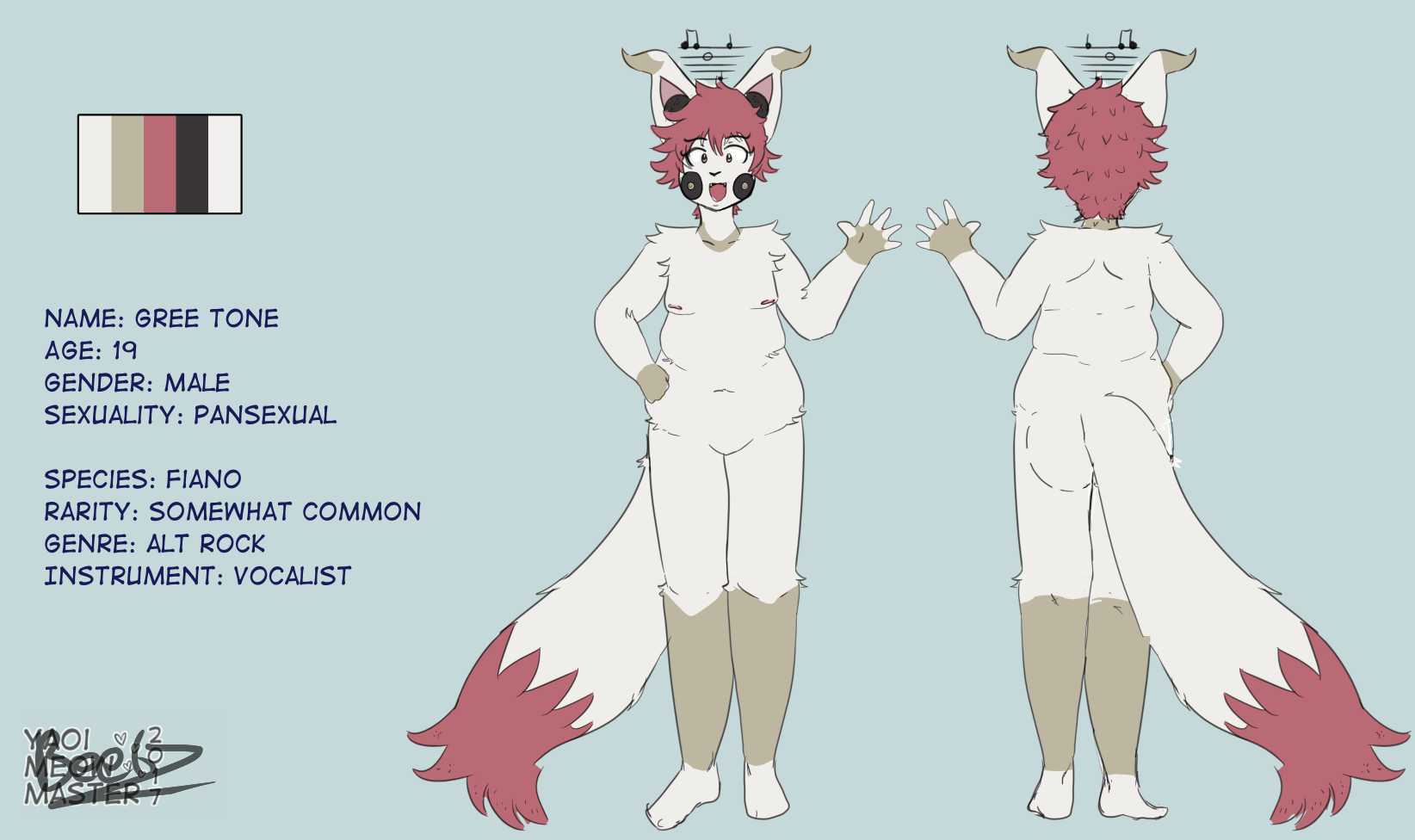 Gree Tone Reference Sheet 50 minutes. bPT M0L